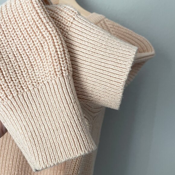 J. Crew Cotton Fisherman Sweater Size M - Picture 7 of 14